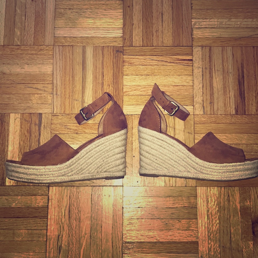 Suede Espadrilles Sandals